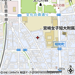 昭和保育園周辺の地図
