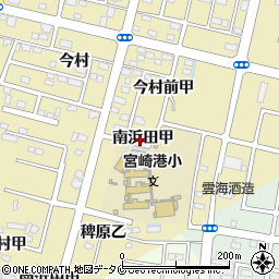 宮崎県宮崎市吉村町南浜田甲4285周辺の地図