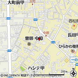 宮崎県宮崎市吉村町中原甲周辺の地図