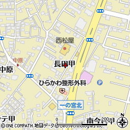 宮崎県宮崎市吉村町長田甲周辺の地図