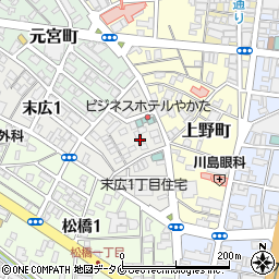 サービス付き高齢者向け住宅オアシスケア宮崎周辺の地図