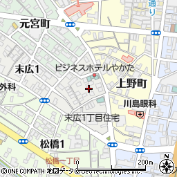 サービス付き高齢者向け住宅 オアシスケア宮崎周辺の地図