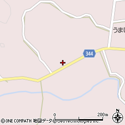 鹿児島県薩摩郡さつま町白男川1663周辺の地図