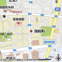 国際コンピューター株式会社　宮崎営業所周辺の地図