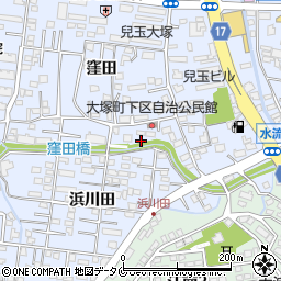 宮崎県宮崎市大塚町窪田3230周辺の地図