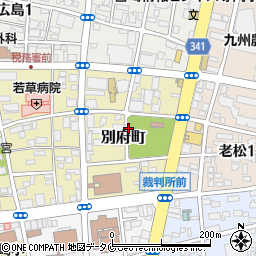 宮崎県宮崎市別府町周辺の地図