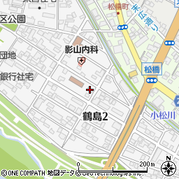 宮崎少年鑑別所職員宿舎周辺の地図