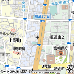 九思（税理士法人）宮崎事務所周辺の地図