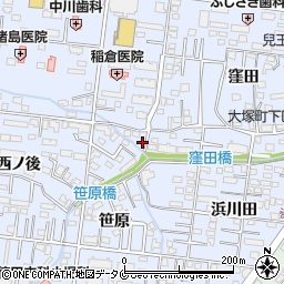 宮崎県宮崎市大塚町馬場崎3561-1周辺の地図