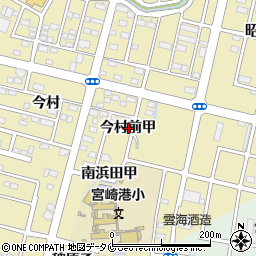 宮崎県宮崎市吉村町今村前甲周辺の地図