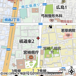 フェニックス・宮崎法律事務所周辺の地図