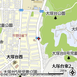 市営住宅前周辺の地図