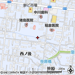 宮崎県宮崎市大塚町馬場崎3516-1周辺の地図