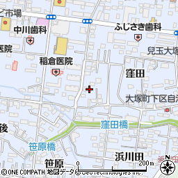 宮崎県宮崎市大塚町窪田3329周辺の地図