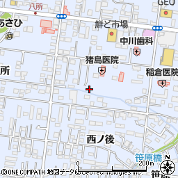 宮崎県宮崎市大塚町馬場崎3504-3周辺の地図