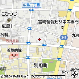 株式会社宮崎太陽銀行　地域活性化部周辺の地図