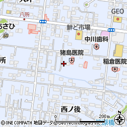 宮崎県宮崎市大塚町馬場崎3528-8周辺の地図