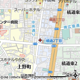 イタリアンバール パーチェ PACE 宮崎周辺の地図
