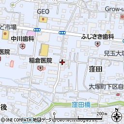 宮崎県宮崎市大塚町窪田3350周辺の地図