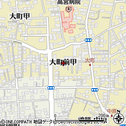 宮崎県宮崎市吉村町大町前甲周辺の地図