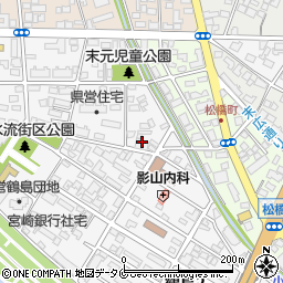 宮崎タクシー株式会社　三和交通グループグループ本社事務所周辺の地図