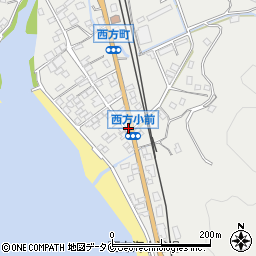 鹿児島県薩摩川内市西方町2430周辺の地図