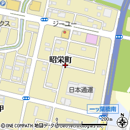 宮崎県宮崎市昭栄町周辺の地図