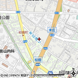 ＪＵグランドマンション松橋周辺の地図