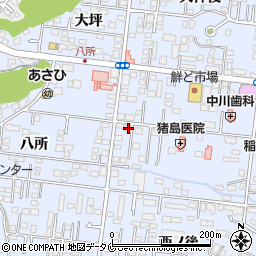 宮崎県宮崎市大塚町馬場崎3532-3周辺の地図