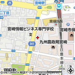 宮崎小売酒販組合周辺の地図