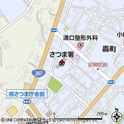 さつま地区交通安全協会周辺の地図