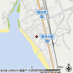 鹿児島県薩摩川内市西方町1179-1周辺の地図
