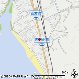 鹿児島県薩摩川内市西方町2432周辺の地図