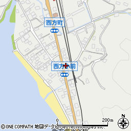 鹿児島県薩摩川内市西方町2430-1周辺の地図