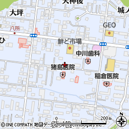 宮崎県宮崎市大塚町馬場崎3541-1周辺の地図