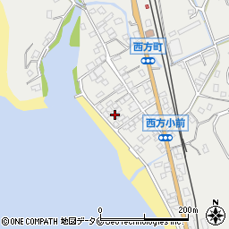 鹿児島県薩摩川内市西方町1170-1周辺の地図