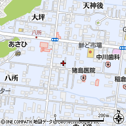 宮崎県宮崎市大塚町馬場崎3536-4周辺の地図