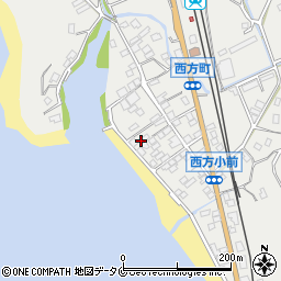 鹿児島県薩摩川内市西方町1162-3周辺の地図
