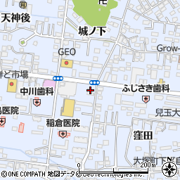 宮崎太陽銀行大塚支店 ＡＴＭ周辺の地図
