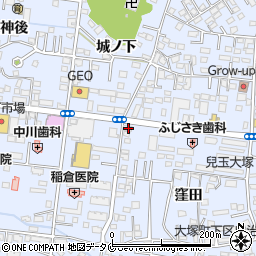 宮崎県宮崎市大塚町窪田3326周辺の地図