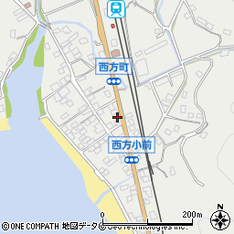 鹿児島県薩摩川内市西方町2436-2周辺の地図