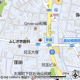 株式会社まつの　大塚店周辺の地図