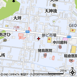 宮崎県宮崎市大塚町馬場崎3591-1周辺の地図