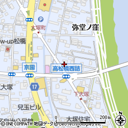 宮崎県宮崎市大塚町弥堂ノ窪5389周辺の地図
