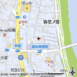 宮崎県宮崎市大塚町弥堂ノ窪5403周辺の地図