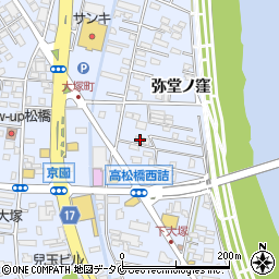 宮崎県宮崎市大塚町弥堂ノ窪5404周辺の地図