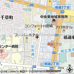 マツモトキヨシ一番街店周辺の地図