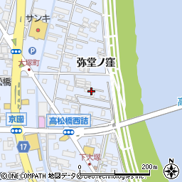 宮崎県宮崎市大塚町弥堂ノ窪5413周辺の地図