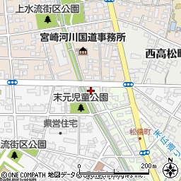 高鍋信用金庫大工町支店周辺の地図