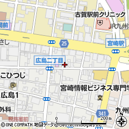 宮崎県損害保険代理業協会周辺の地図